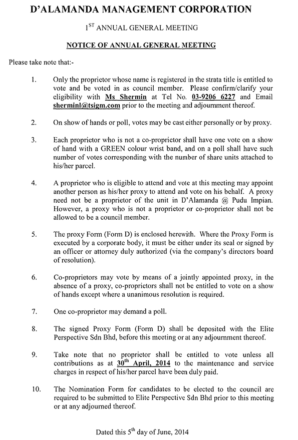 Developer's 1st AGM of the MC (Page 3)