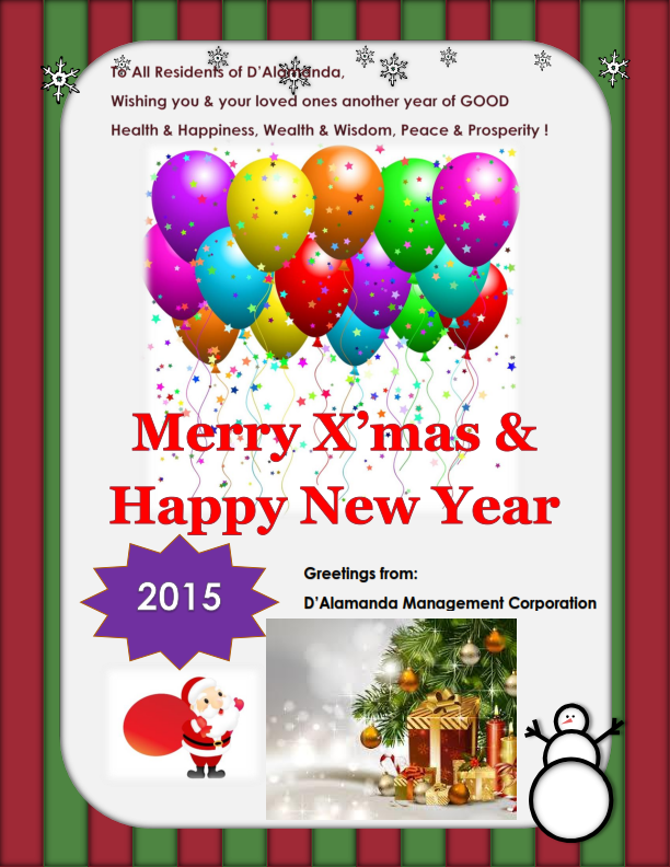 Seasons Greeting 2014